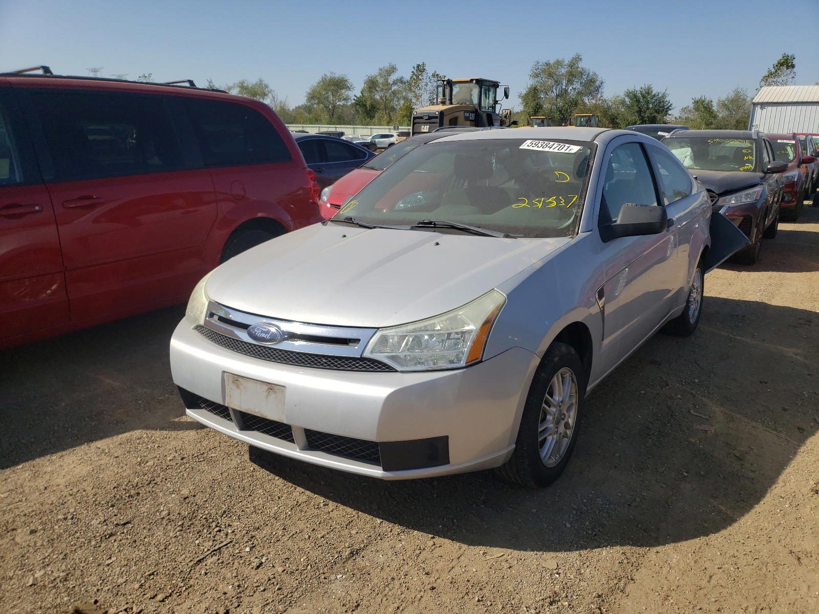 Photo 2 from auction – 2008 FORD FOCUS SE with VIN 1FAHP33N58W251537