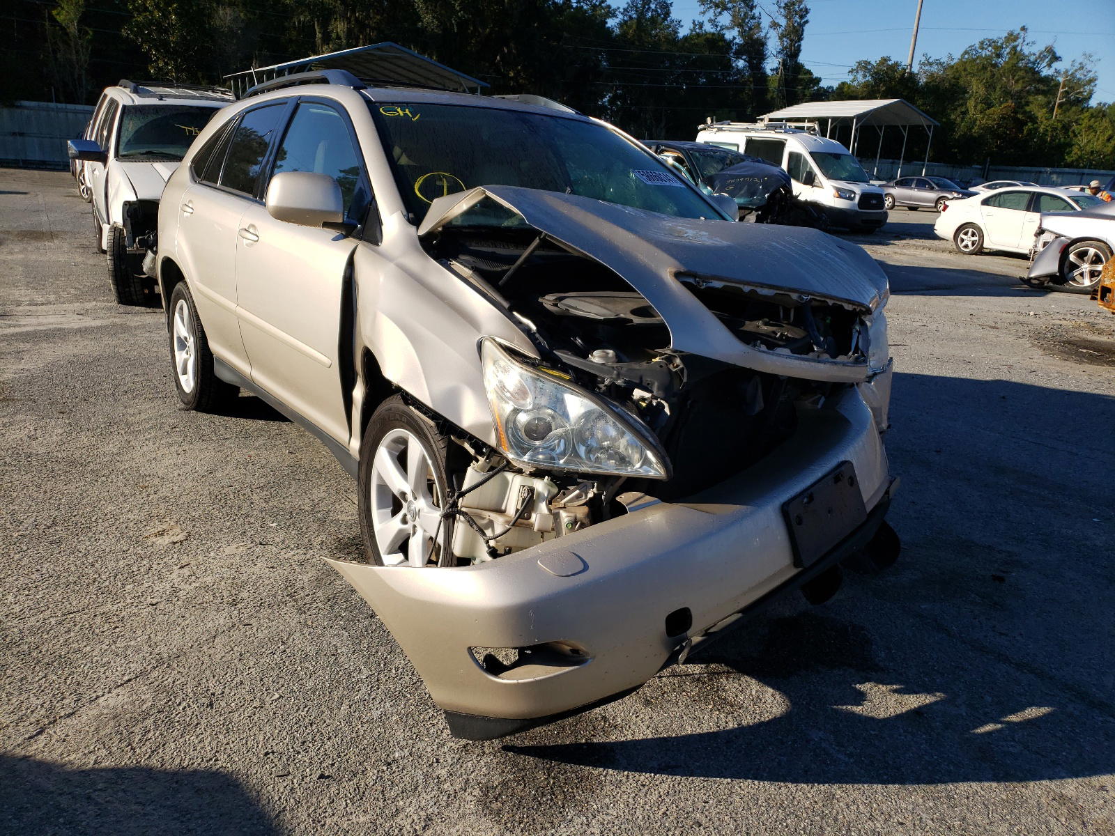 LEXUS RX 350 2007 with VIN 2T2HK31UX7C034247 - Photo from auction