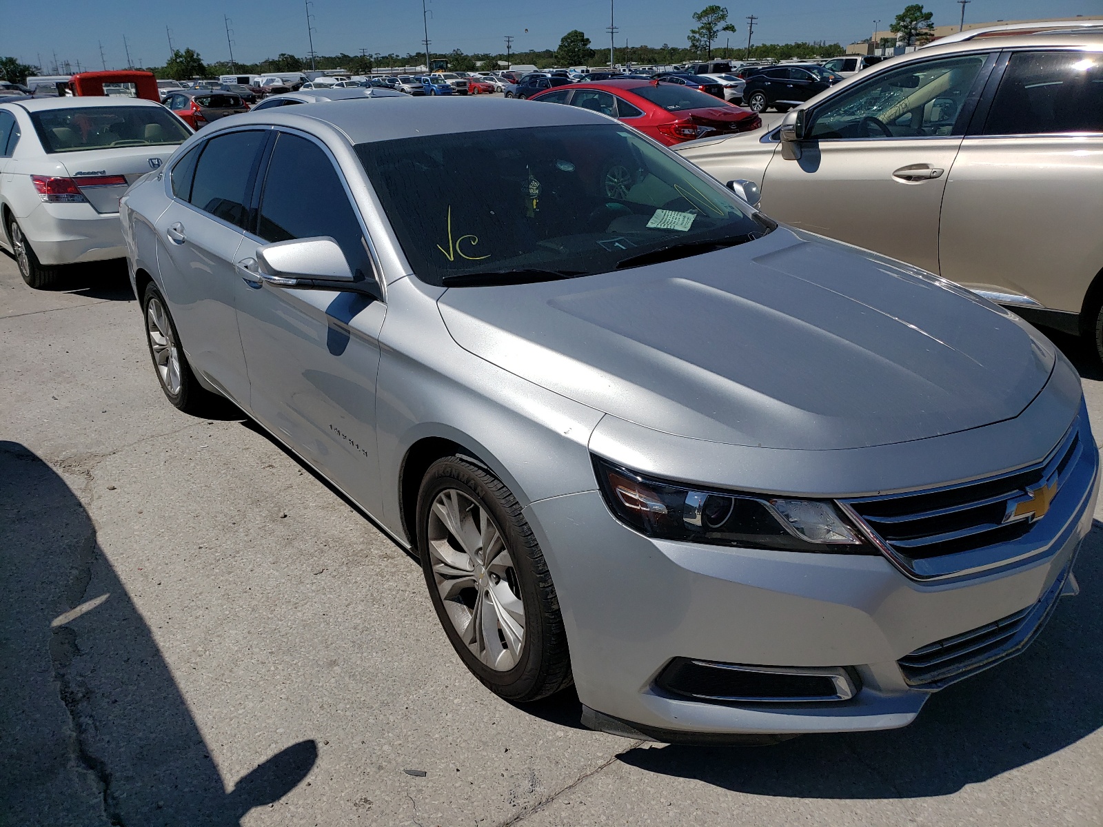 CHEVROLET IMPALA LT 2015 with VIN 2G1125S33F9144622 - Photo from auction