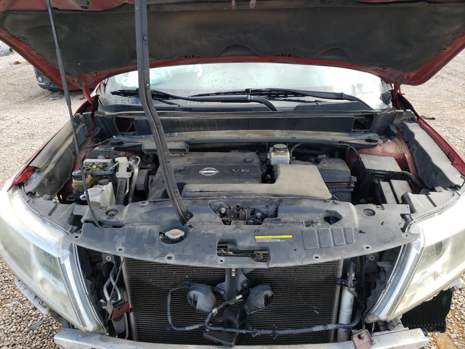Photo 7 from auction – 2014 NISSAN PATHFINDER with VIN 5N1AR2MN5EC678305