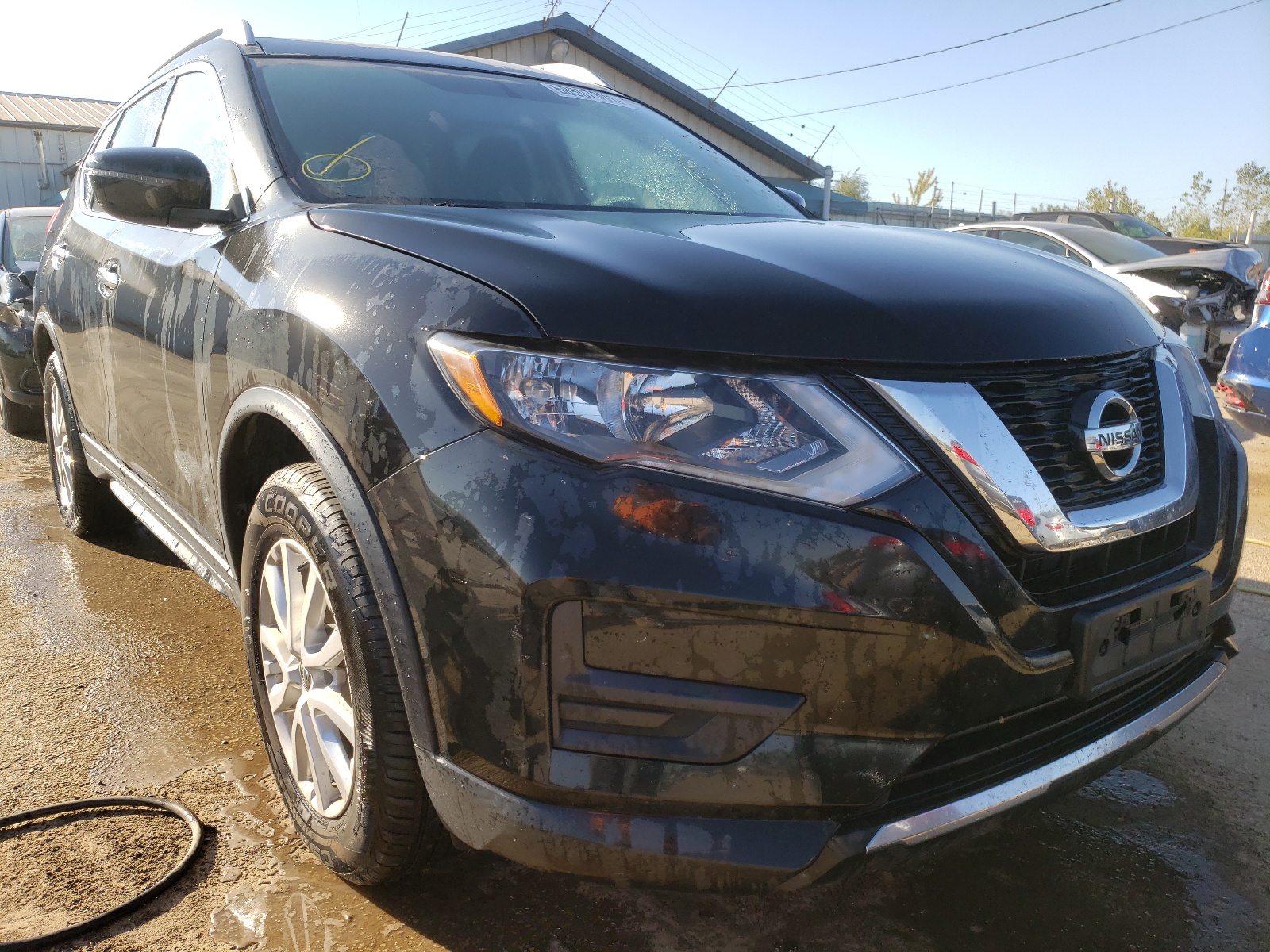 NISSAN ROGUE S 2017 with VIN KNMAT2MV9HP537188 - Photo from auction