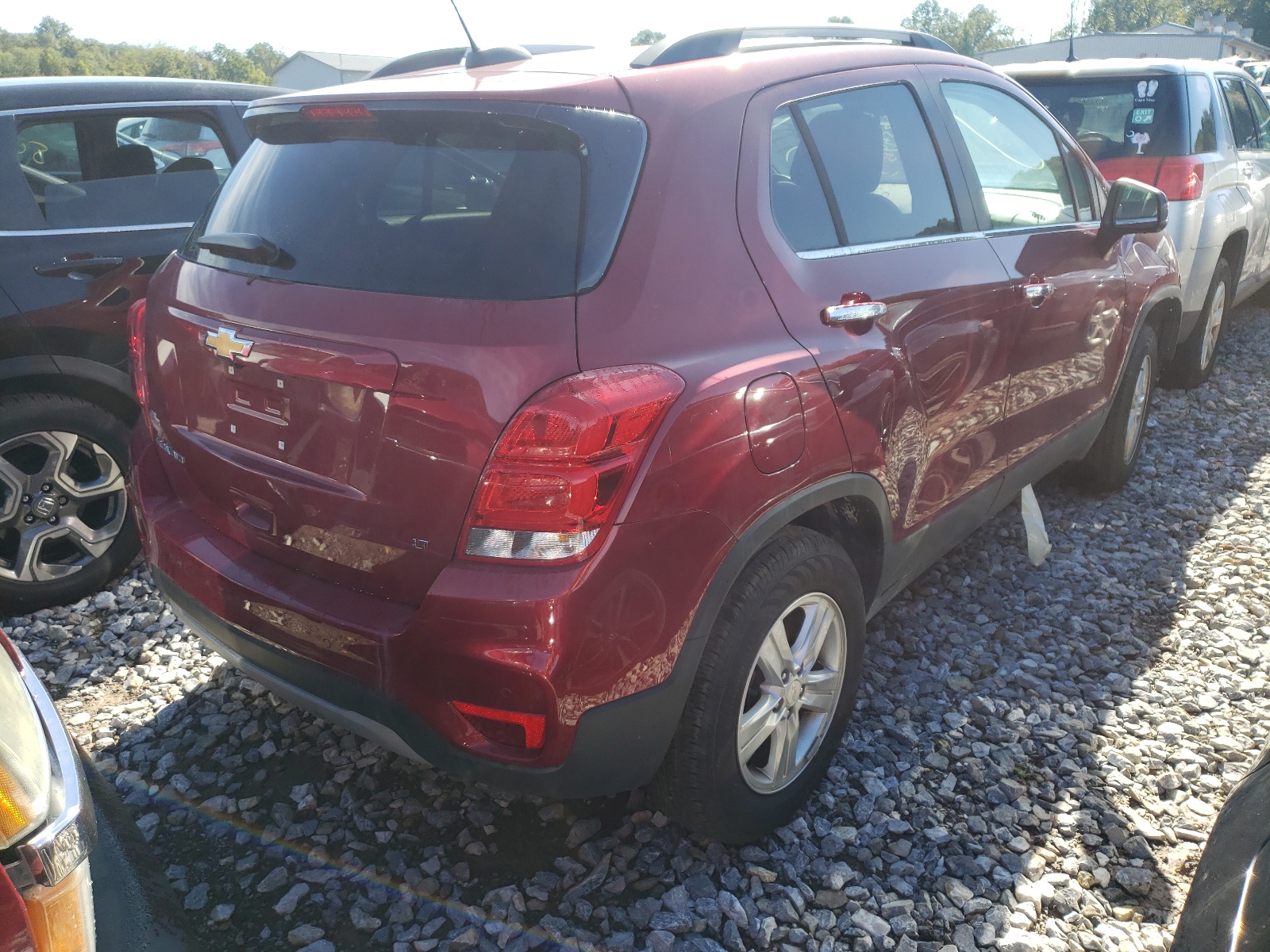 Photo 4 from auction – 2020 CHEVROLET TRAX 1LT with VIN 3GNCJPSB5LL177224