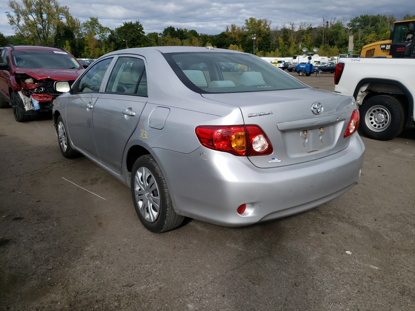 Photo 3 from auction – 2010 TOYOTA COROLLA BA with VIN 1NXBU4EE6AZ314671