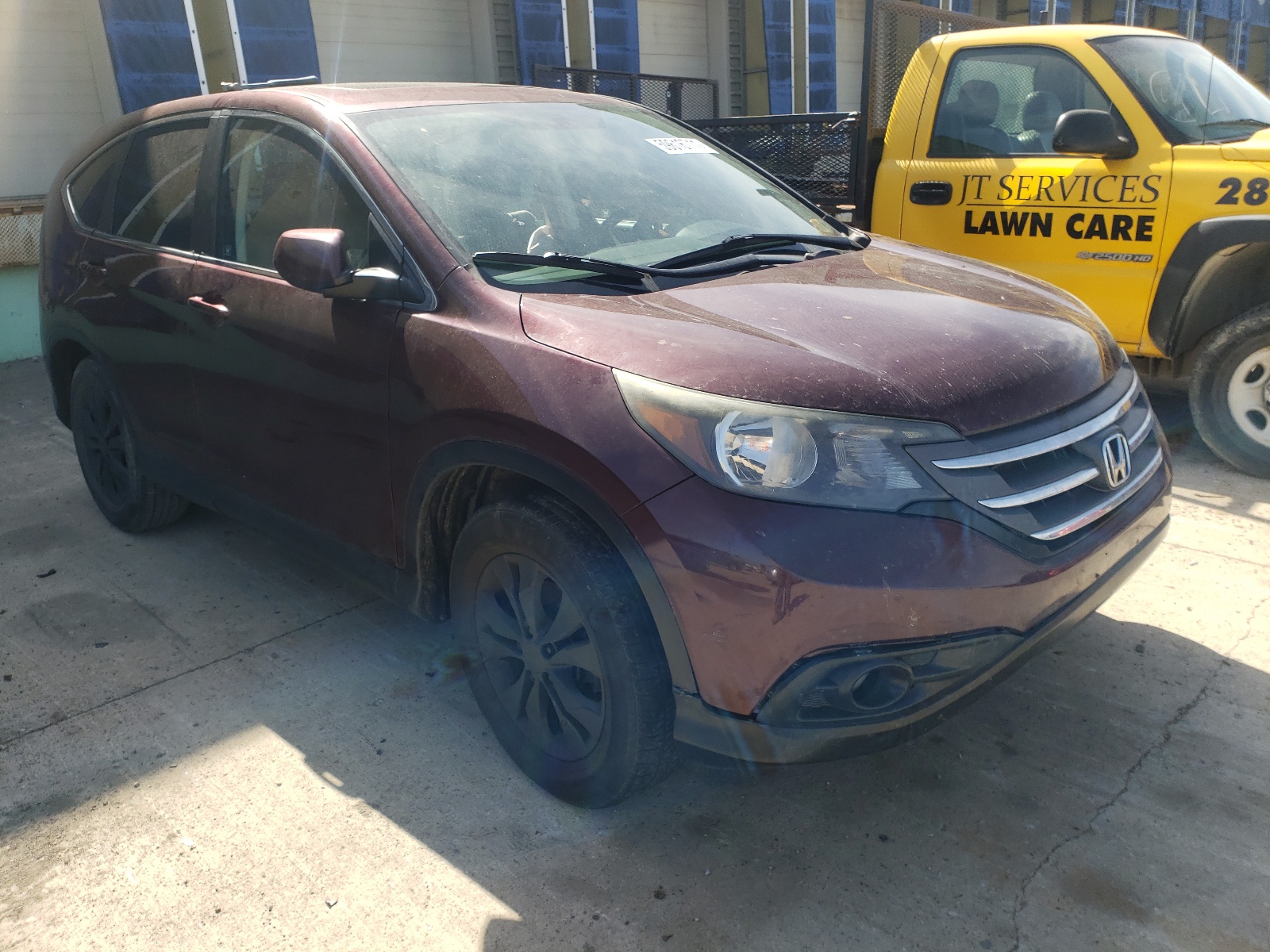 HONDA CR-V EX 2012 with VIN 5J6RM3H54CL034520 - Photo from auction