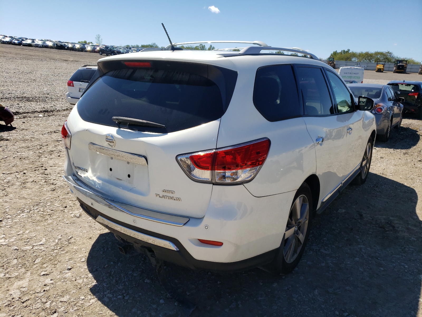 Photo 4 from auction – 2014 NISSAN PATHFINDER with VIN 5N1AR2MM6EC714929