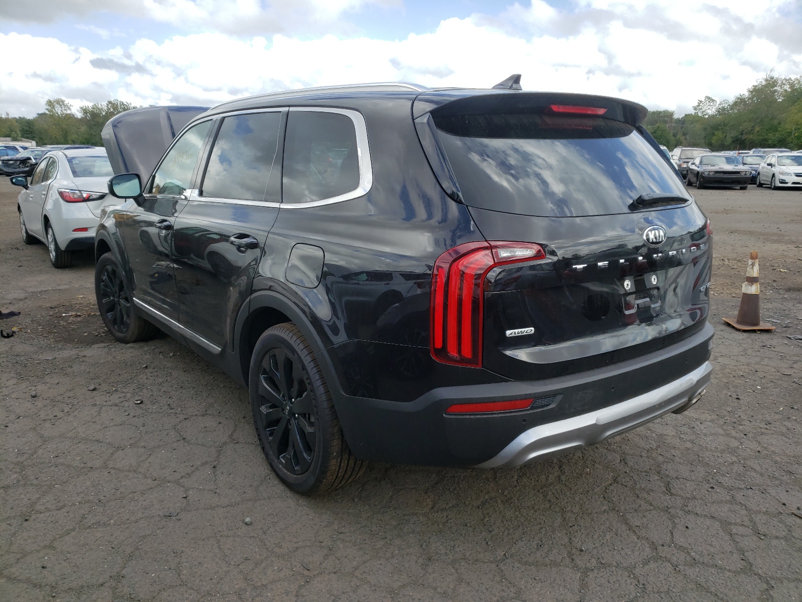 Photo 3 from auction – 2021 KIA TELLURIDE with VIN 5XYP3DHC6MG116573