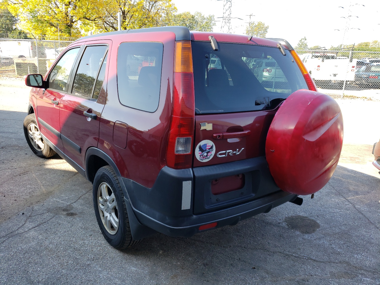 Photo 3 from auction – 2004 HONDA CR-V EX with VIN JHLRD78854C028902