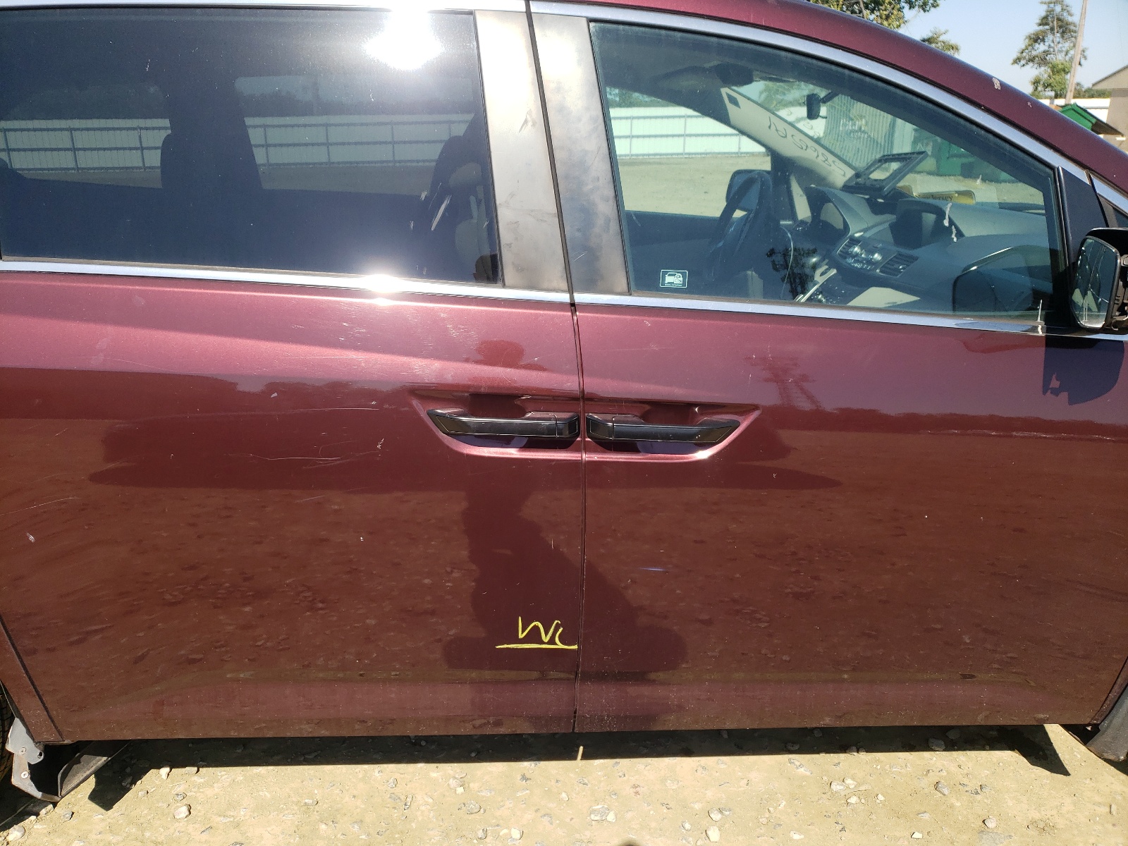 Photo 9 from auction – 2012 HONDA ODYSSEY LX with VIN 5FNRL5H22CB101838