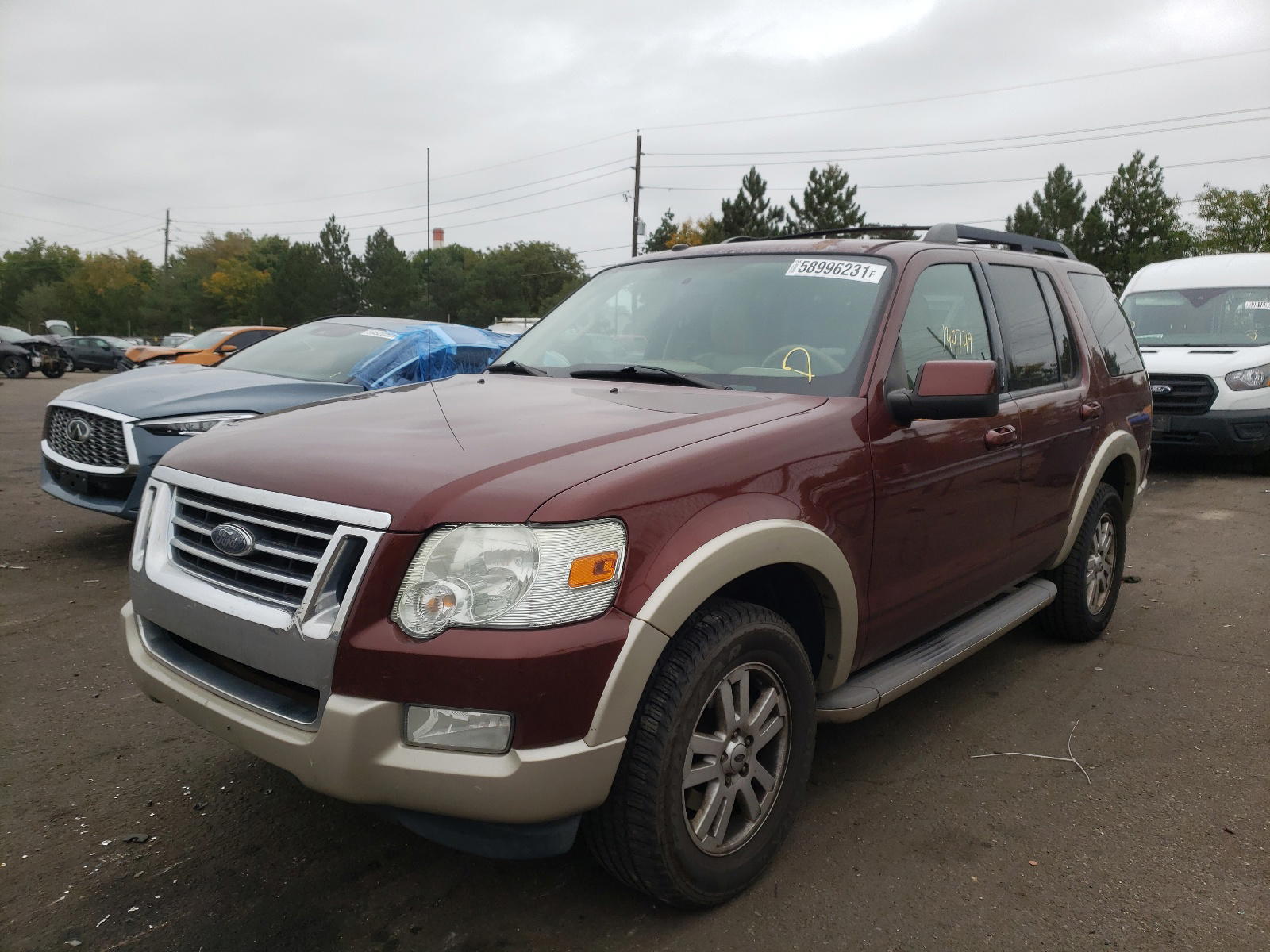 Photo 2 from auction – 2010 FORD EXPLORER E with VIN 1FMEU7EE6AUA67781