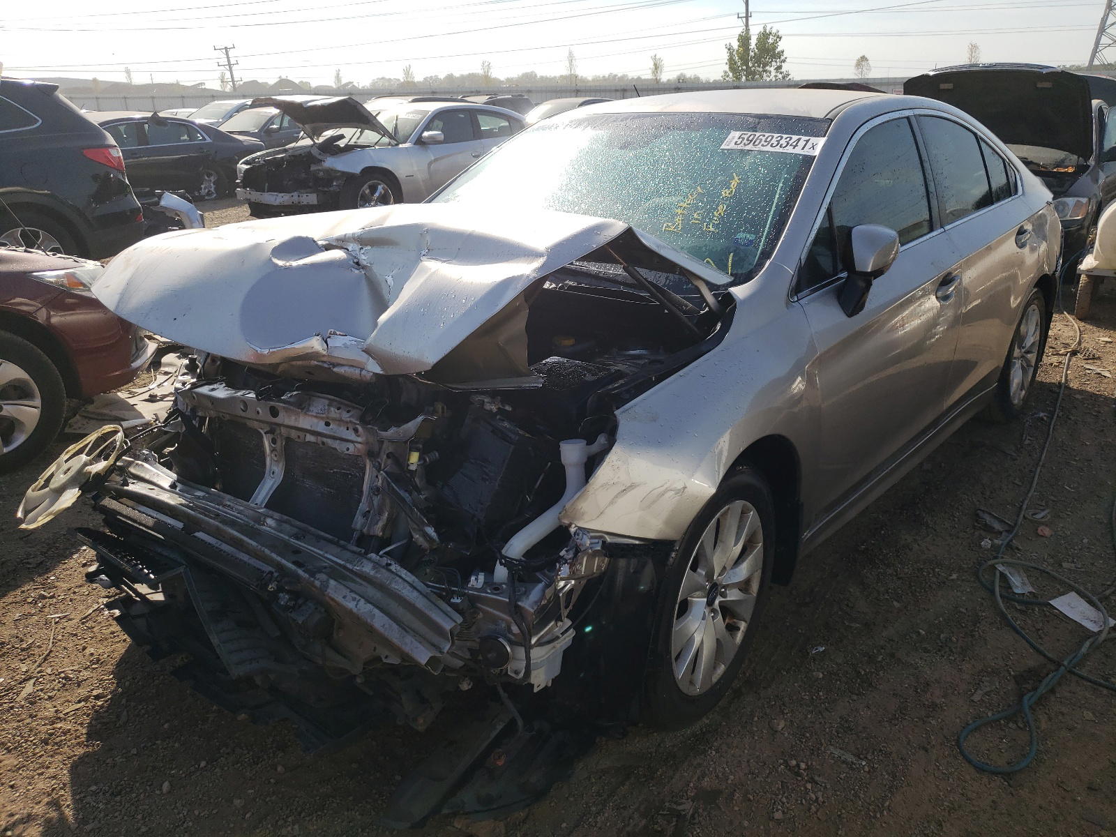 Photo 2 from auction – 2015 SUBARU LEGACY 2.5 with VIN 4S3BNBF60F3048977