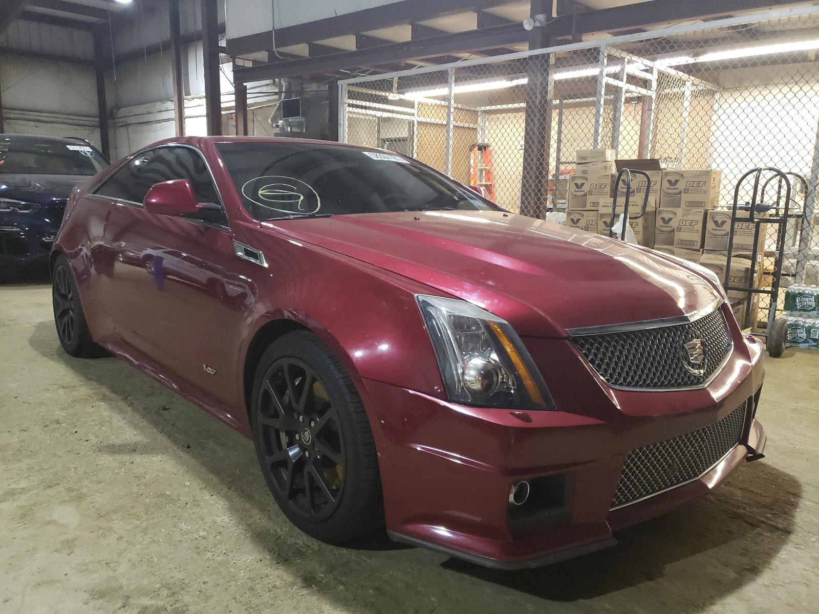 CADILLAC CTS-V 2013 with VIN 1G6DV1EP8D0100709 - Photo from auction