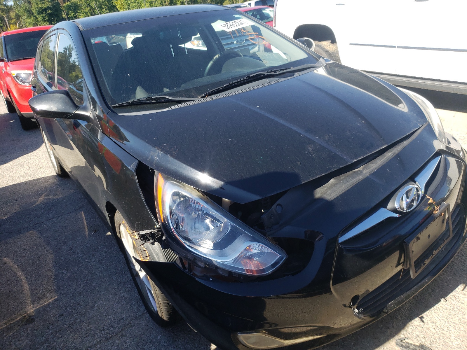 Photo 1 from auction – 2012 HYUNDAI ACCENT GLS with VIN KMHCU5AE0CU006351