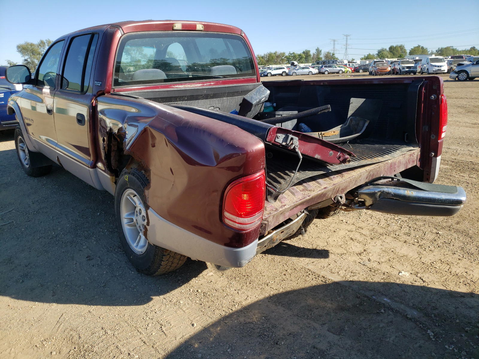 Photo 3 from auction – 2000 DODGE DAKOTA QUA with VIN 1B7GG2AN1YS608979