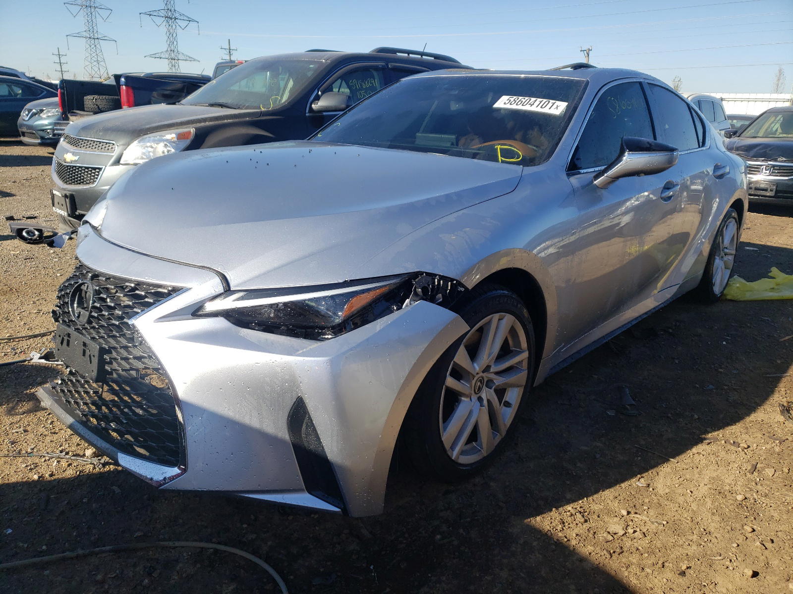 Photo 2 from auction – 2021 LEXUS IS 300 with VIN JTHC81F20M5046214