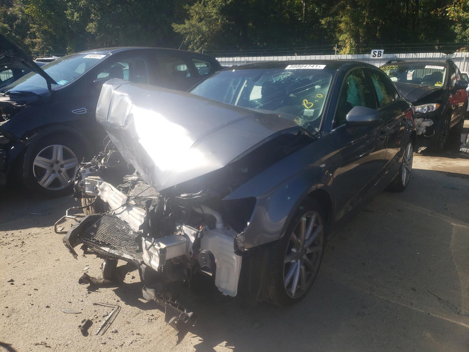 Photo 2 from auction – 2015 AUDI A3 PREMIUM with VIN WAUEFGFF2F1007928