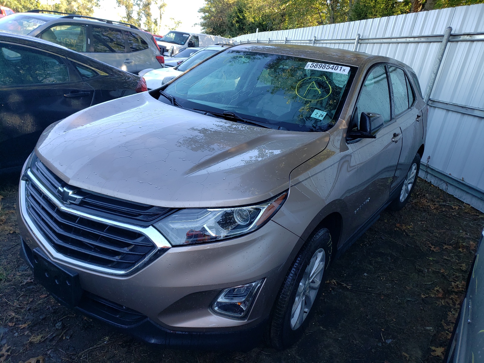 Photo 2 from auction – 2019 CHEVROLET EQUINOX LS with VIN 2GNAXSEV9K6170598