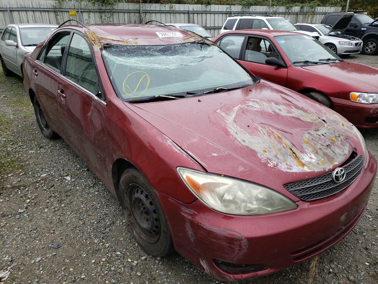 Photo 9 from auction – 2004 TOYOTA CAMRY LE with VIN JTDBE32K940269968