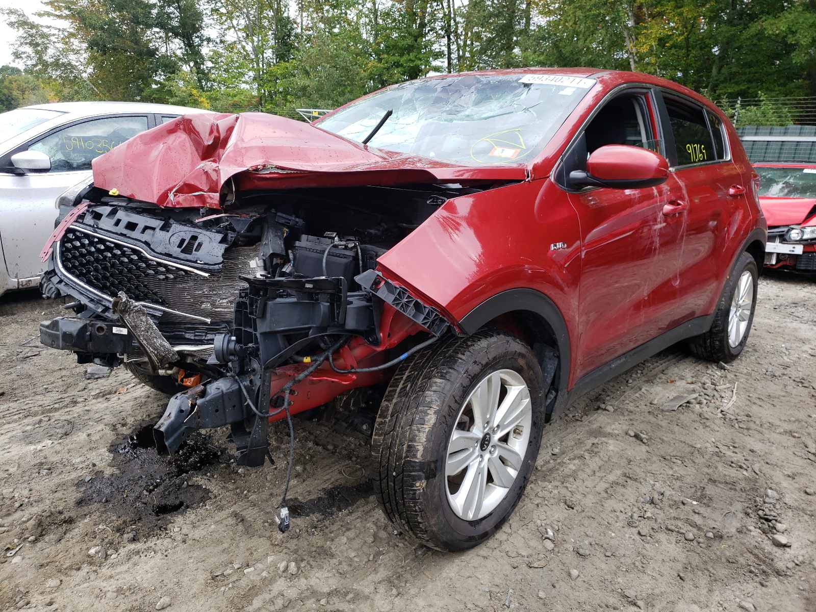 Photo 2 from auction – 2017 KIA SPORTAGE L with VIN KNDPMCAC3H7100626