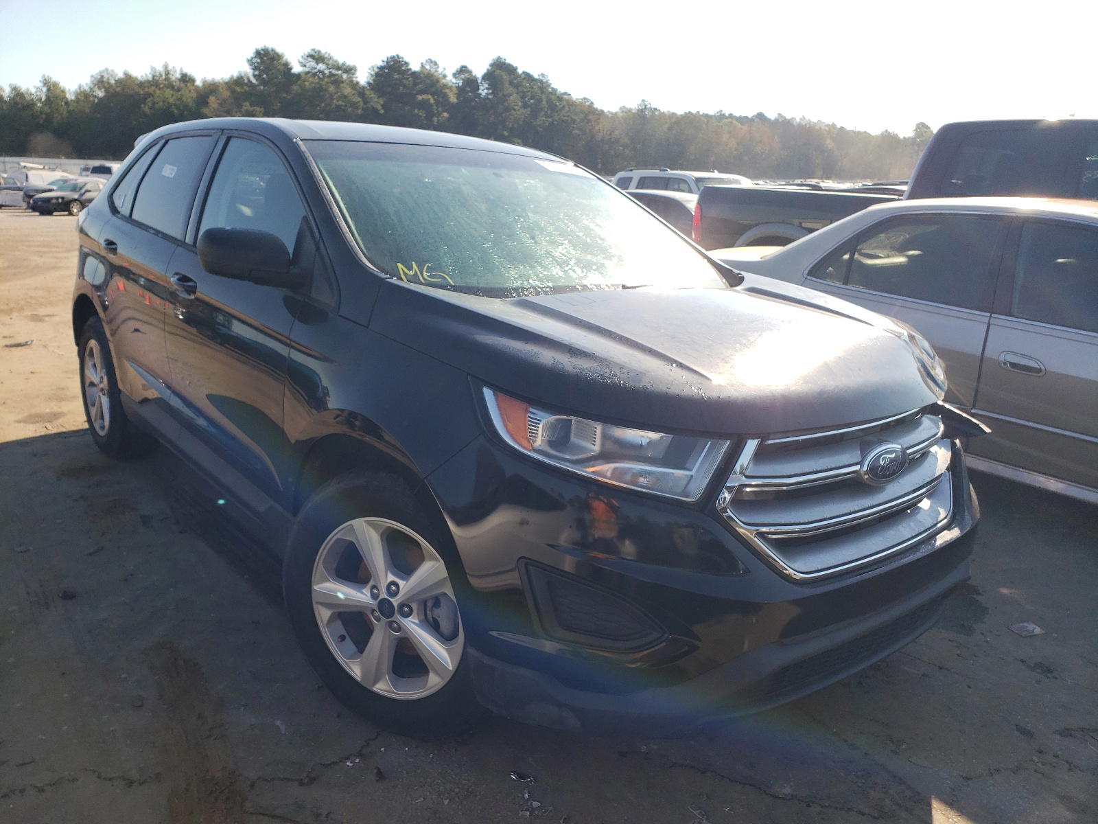 FORD EDGE SE 2016 with VIN 2FMPK3G94GBB43407 - Photo from auction