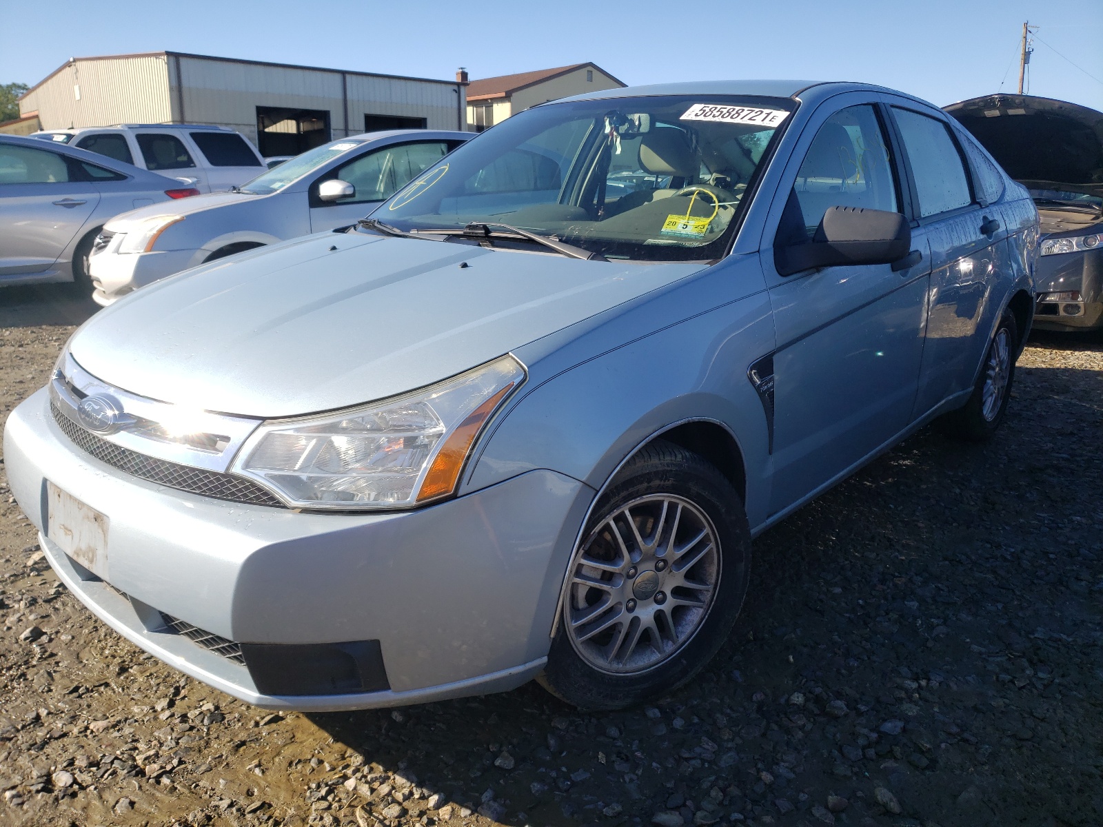 Photo 2 from auction – 2008 FORD FOCUS SE with VIN 1FAHP35N78W236759