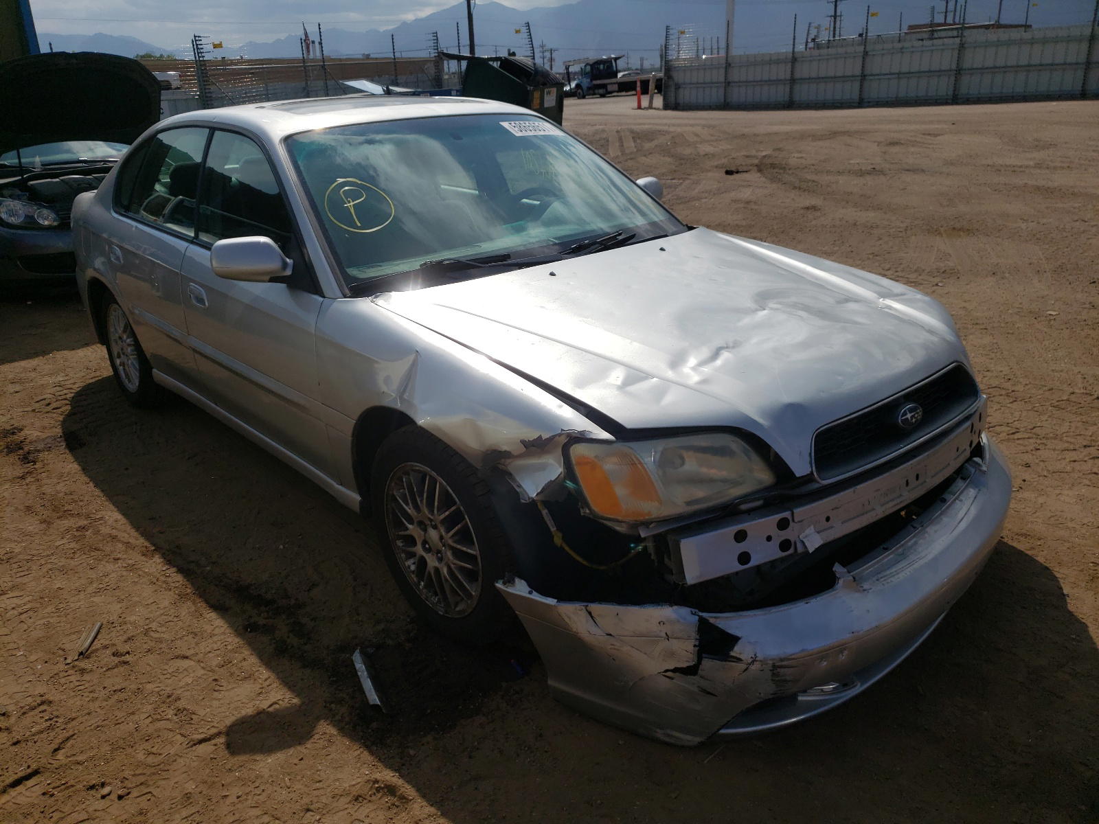 SUBARU LEGACY L 2003 with VIN 4S3BE635637216418 - Photo from auction