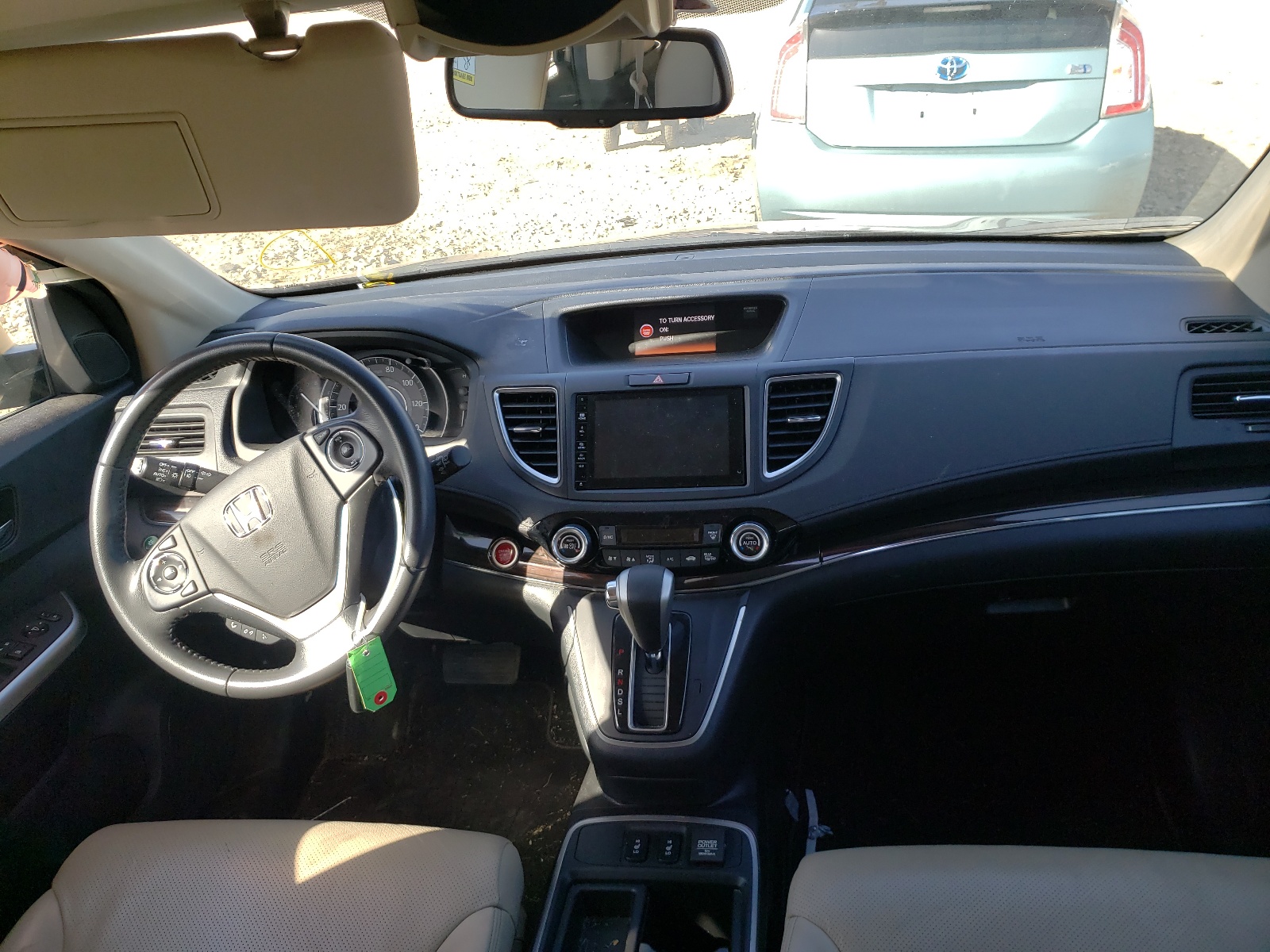Photo 9 from auction – 2016 HONDA CR-V EXL with VIN 5J6RM4H7XGL055482