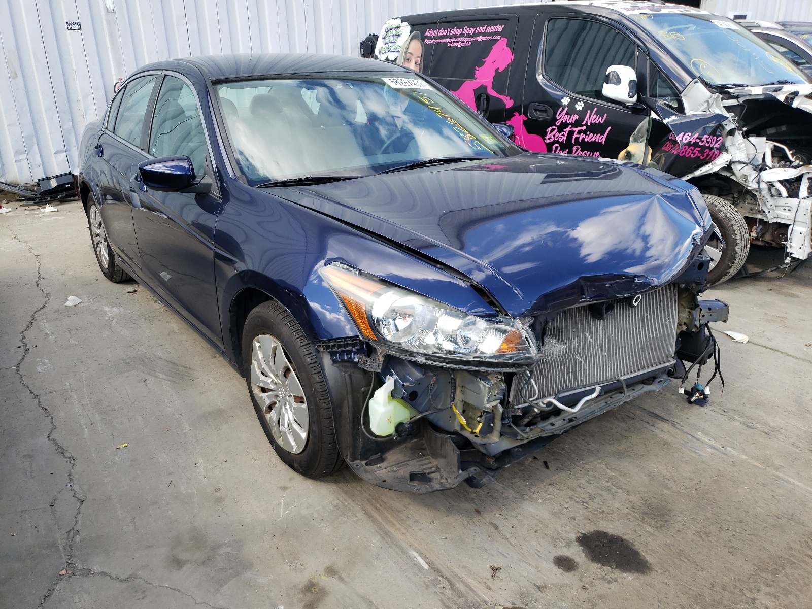 Photo 1 from auction – 2010 HONDA ACCORD LX with VIN 1HGCP2F31AA088950