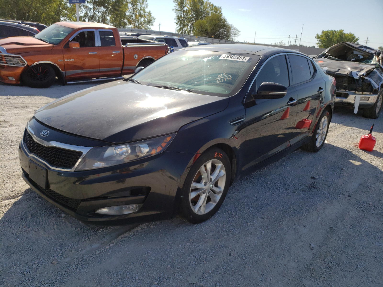 Photo 2 from auction – 2012 KIA OPTIMA EX with VIN 5XXGN4A71CG085114