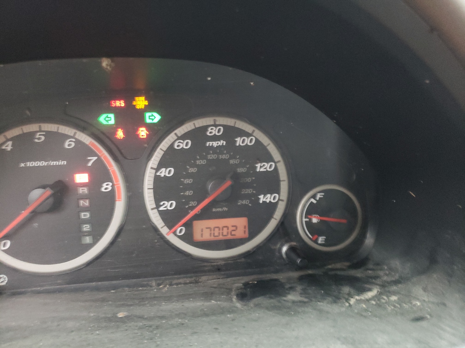 Photo 8 from auction – 2003 HONDA CR-V EX with VIN JHLRD78813C006474