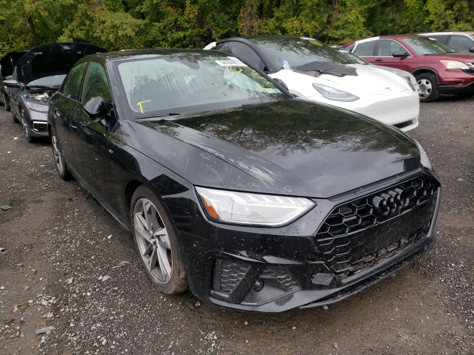 Photo 1 from auction – 2021 AUDI A4 PREMIUM with VIN WAUEAAF45MN005557