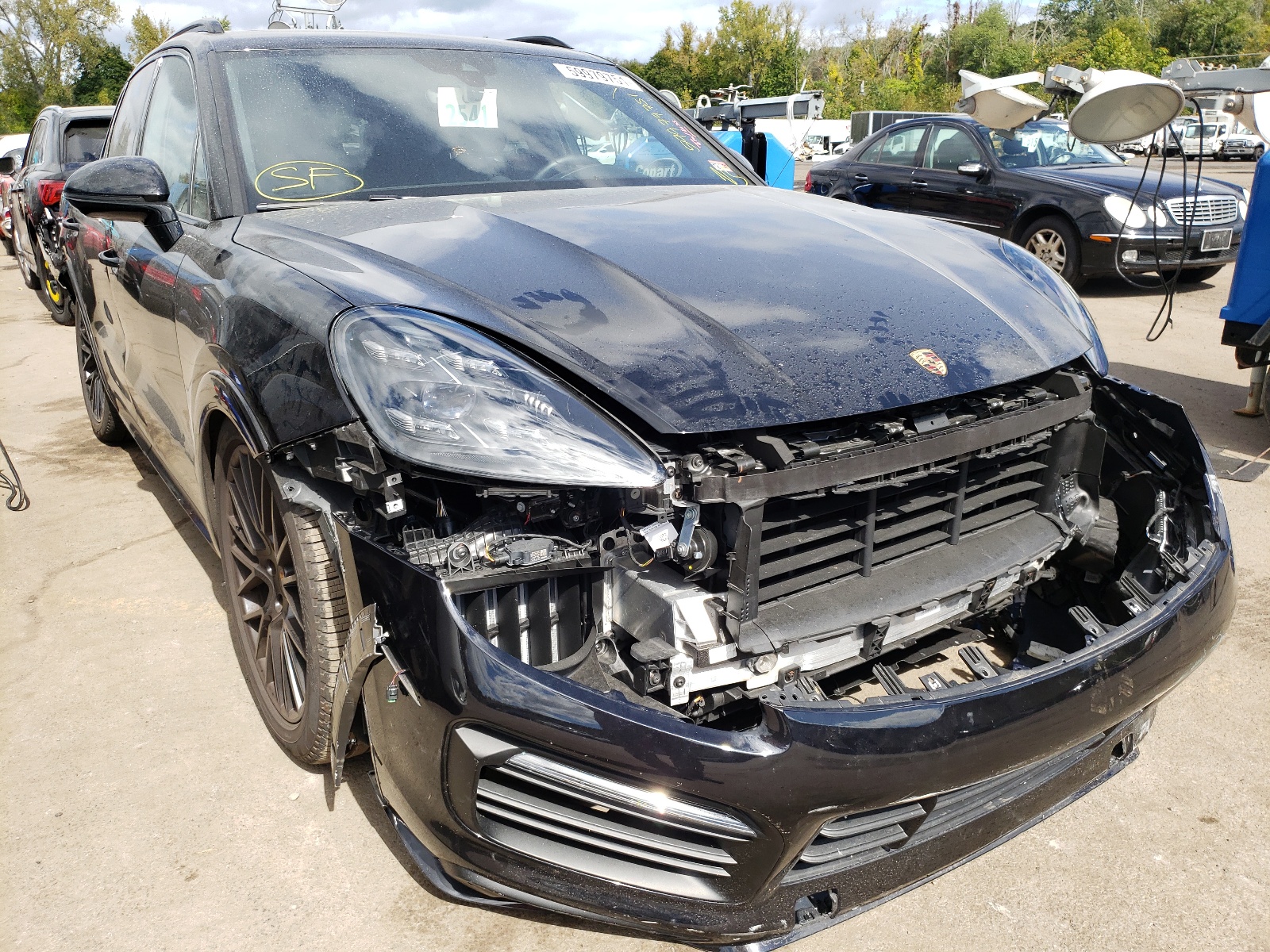 PORSCHE CAYENNE GT 2021 with VIN WP1AG2AY3MDA34219 - Photo from auction