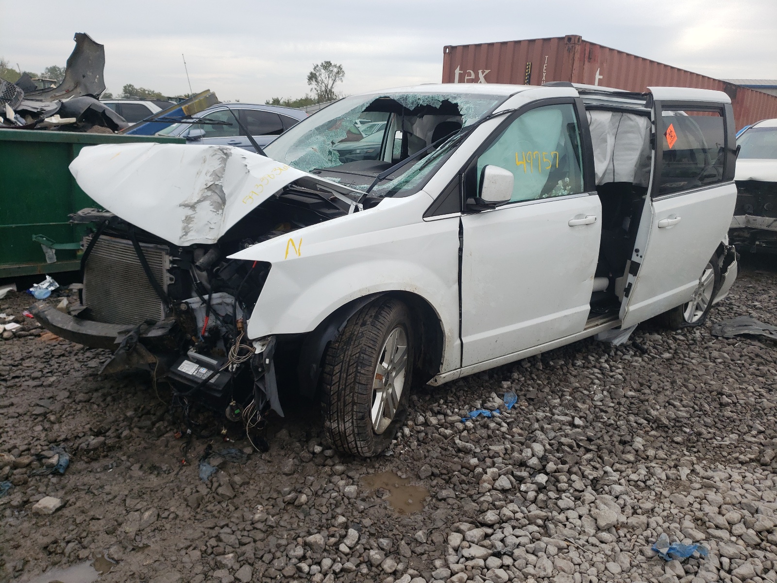 Photo 2 from auction – 2018 DODGE GRAND CARA with VIN 2C4RDGCG5JR210033