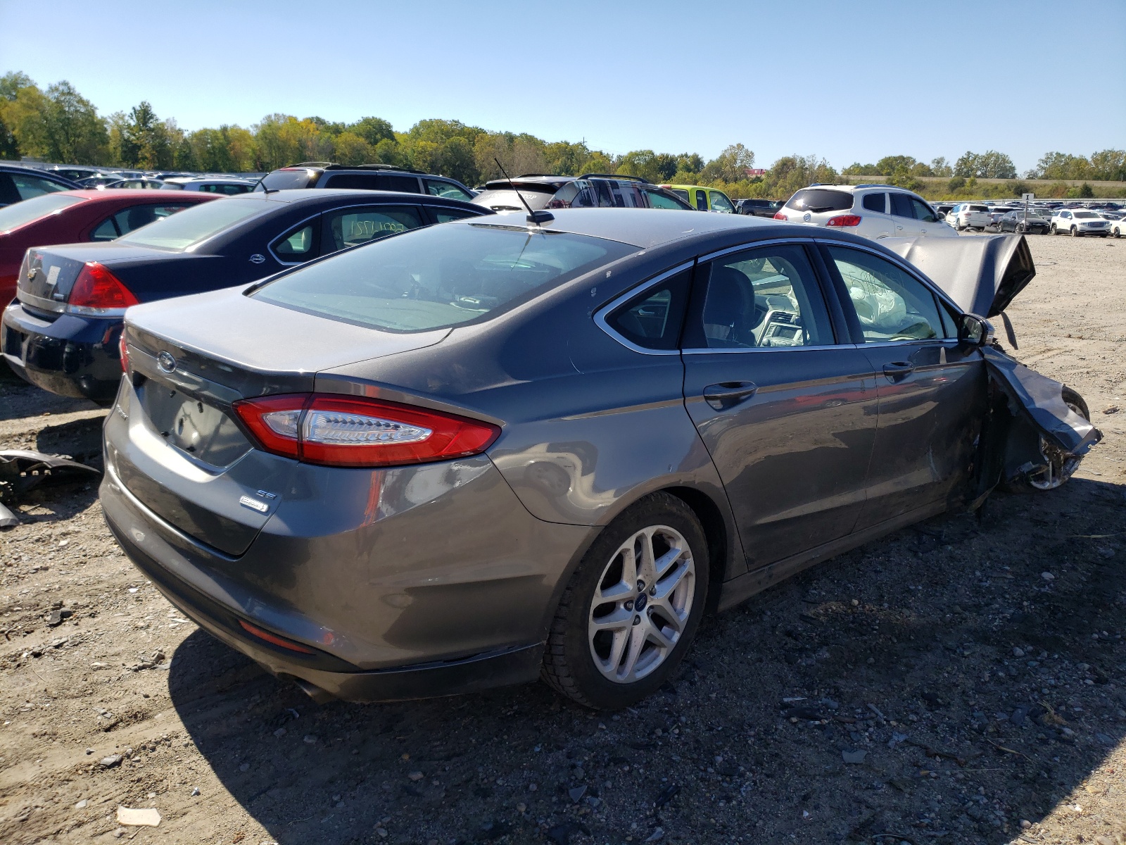 Photo 4 from auction – 2014 FORD FUSION SE with VIN 3FA6P0HDXER344462