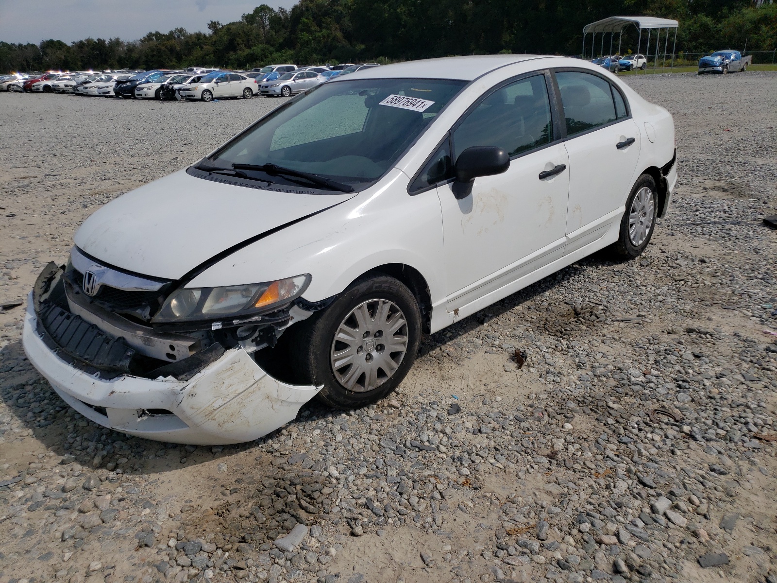Photo 2 from auction – 2010 HONDA CIVIC VP with VIN 2HGFA1F31AH532645
