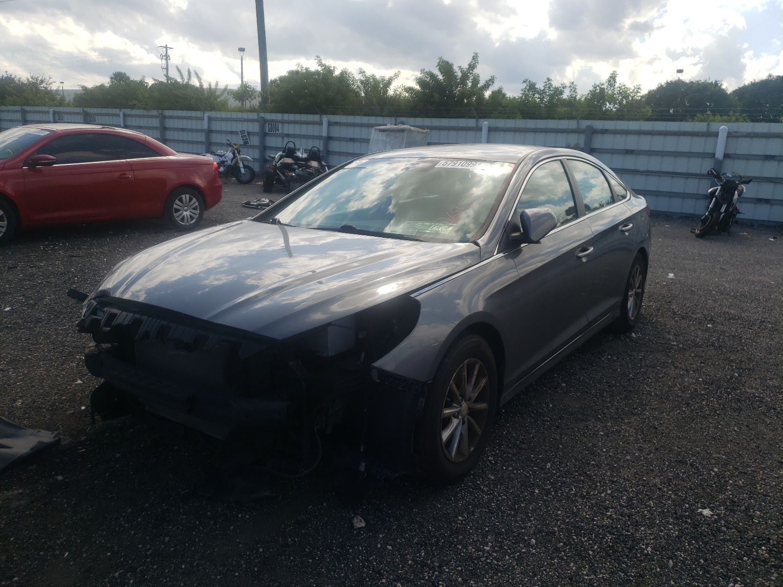 Photo 2 from auction – 2018 HYUNDAI SONATA SE with VIN 5NPE24AF9JH700548