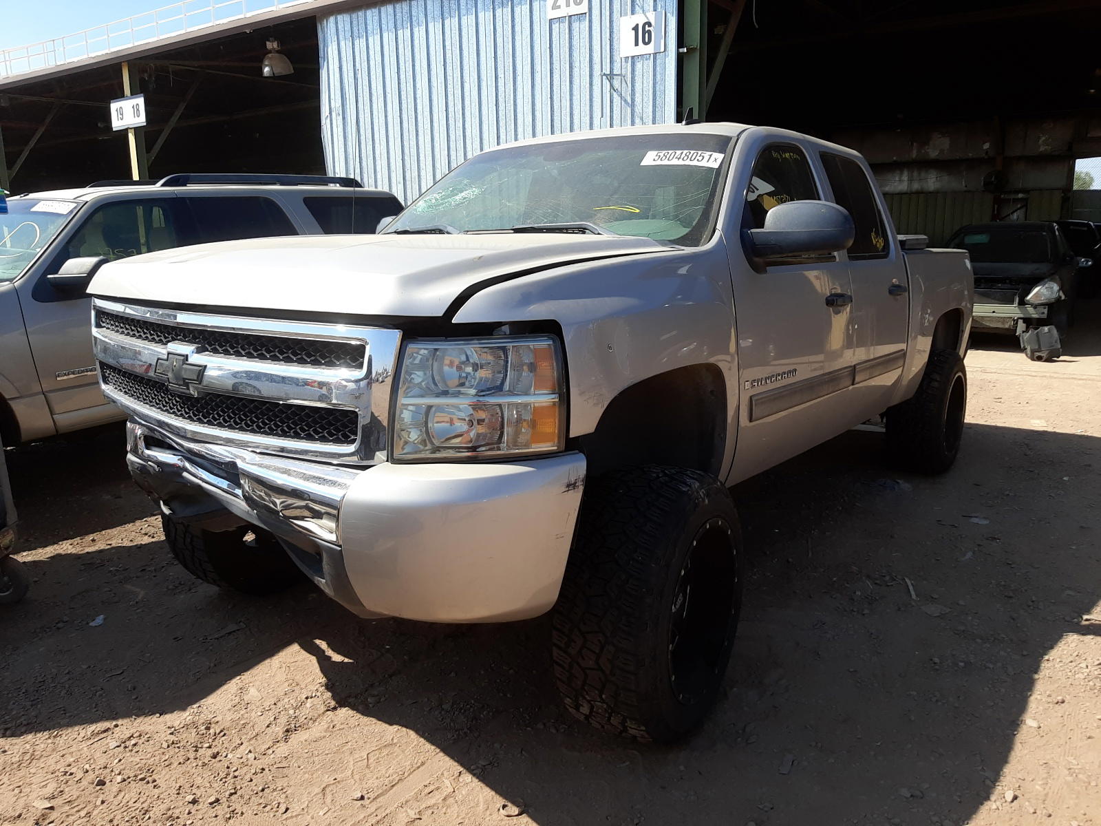 Photo 2 from auction – 2009 CHEVROLET SILVERADO with VIN 3GCEC13C19G114297