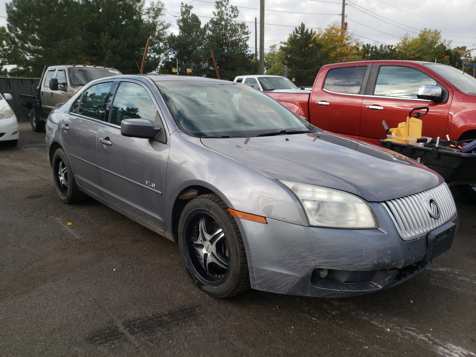 MERCURY MILAN PREM 2007 with VIN 3MEHM08157R640900 - Photo from auction
