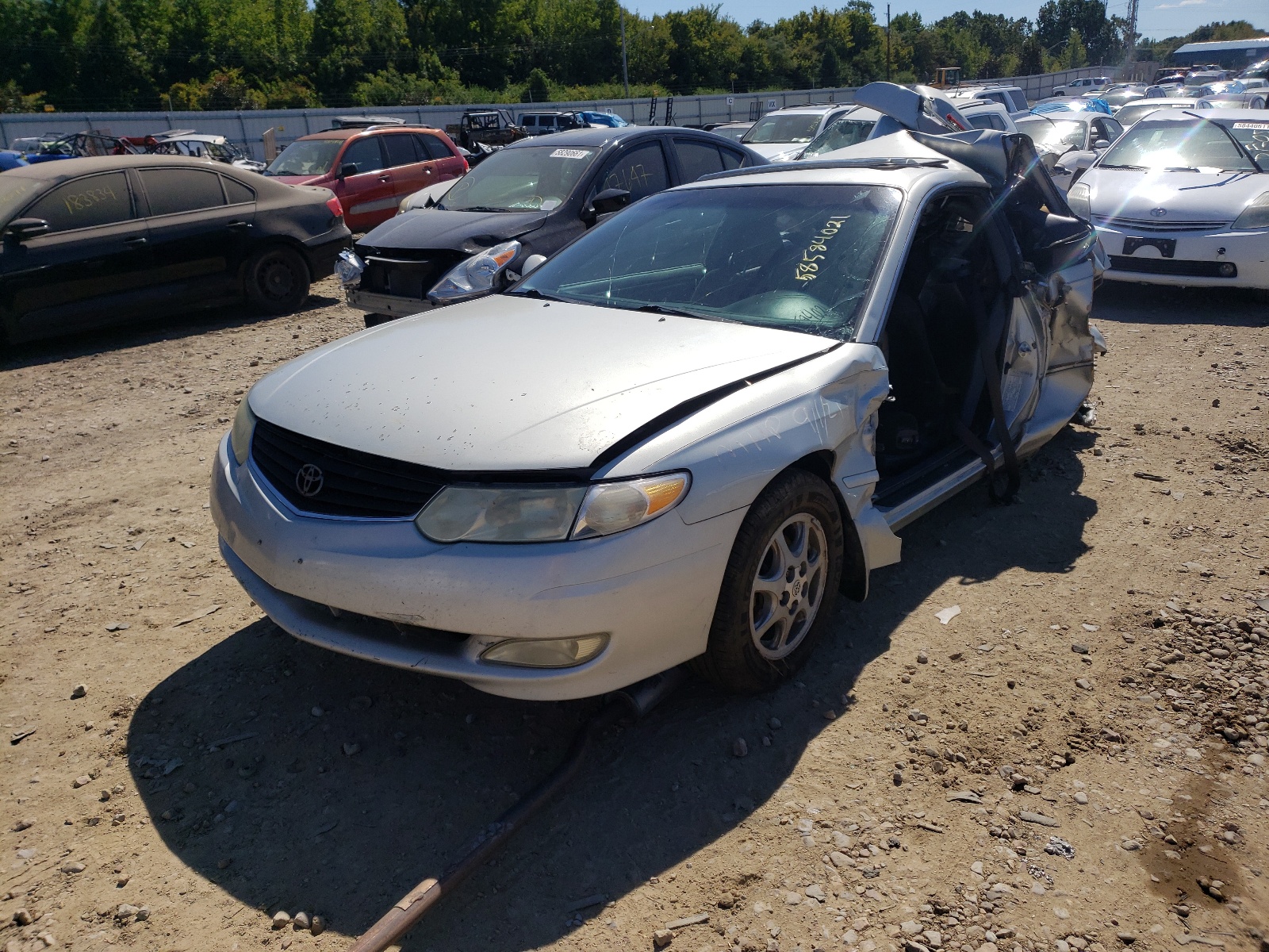 Photo 2 from auction – 2002 TOYOTA CAMRY SOLA with VIN 2T1CE22P02C004692