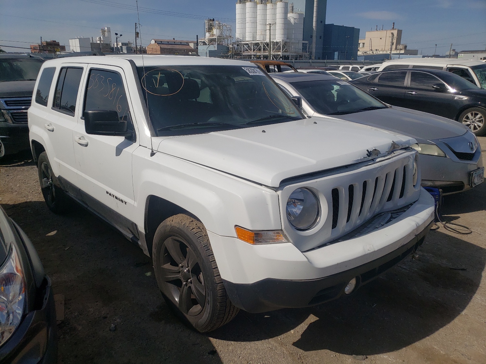 Photo 1 from auction – 2014 JEEP PATRIOT SP with VIN 1C4NJPBA2ED812689