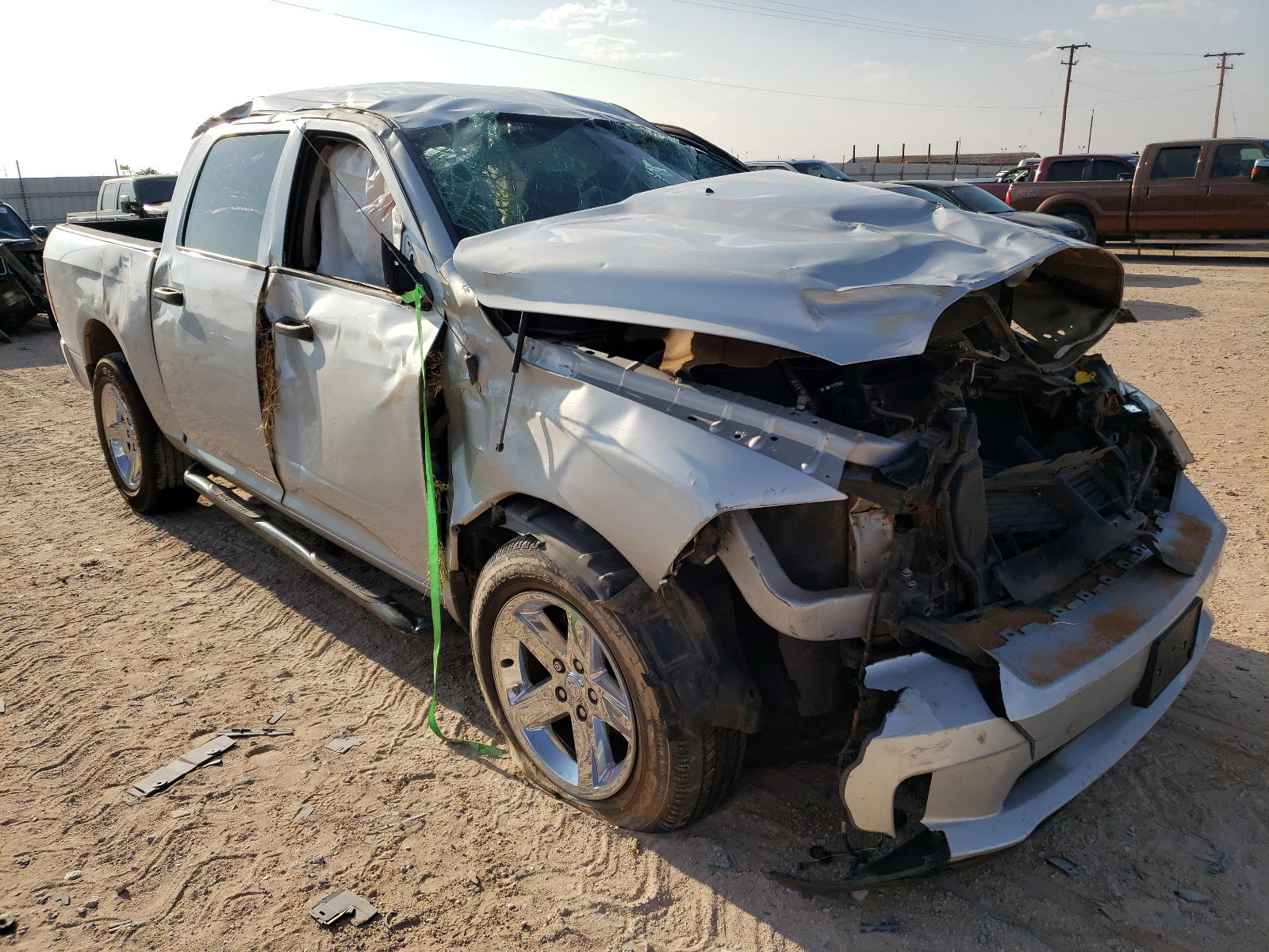 RAM 1500 ST 2015 with VIN 1C6RR6KT0FS650345 - Photo from auction