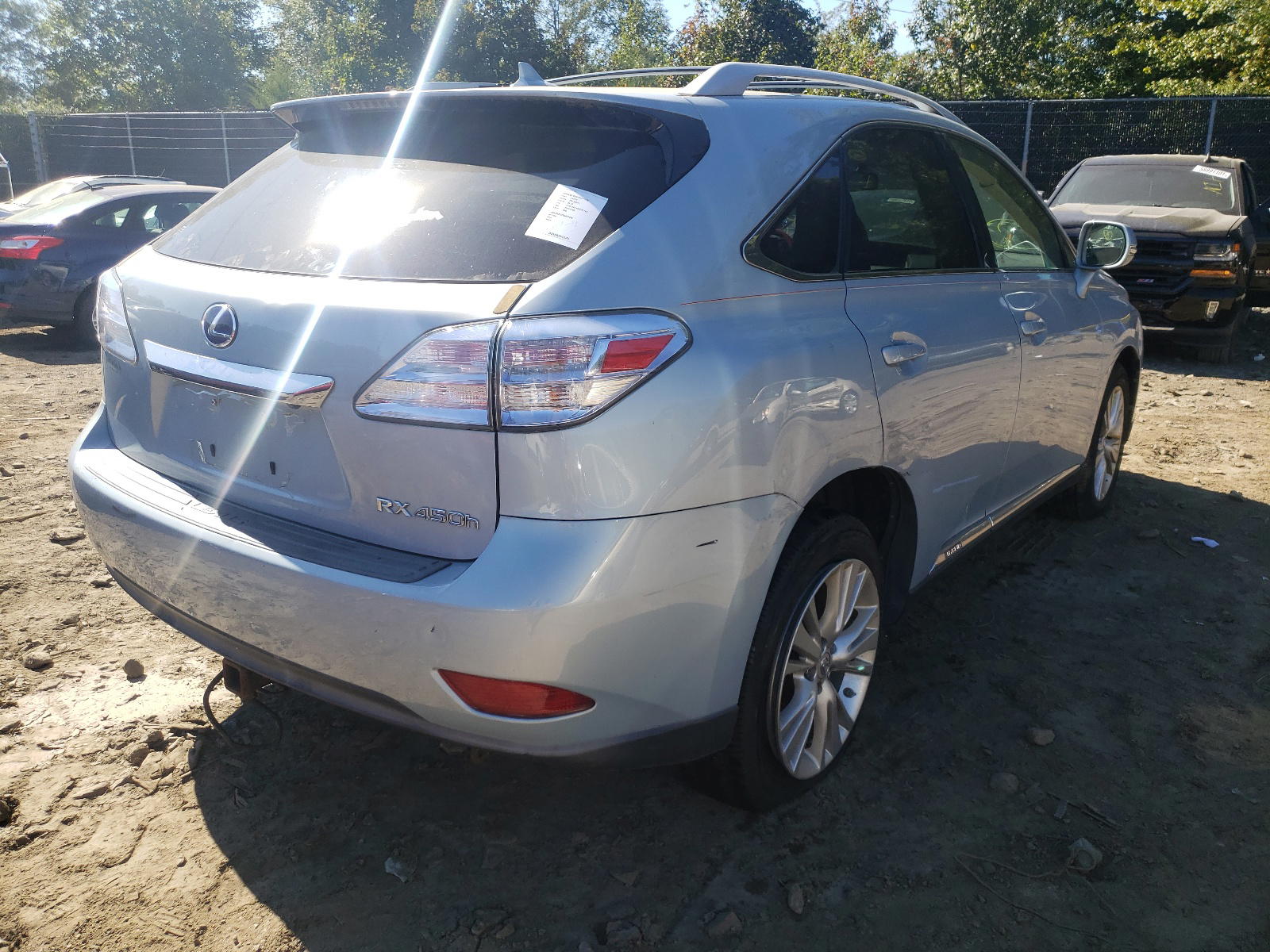 Photo 4 from auction – 2011 LEXUS RX 450 with VIN JTJBC1BAXB2032163