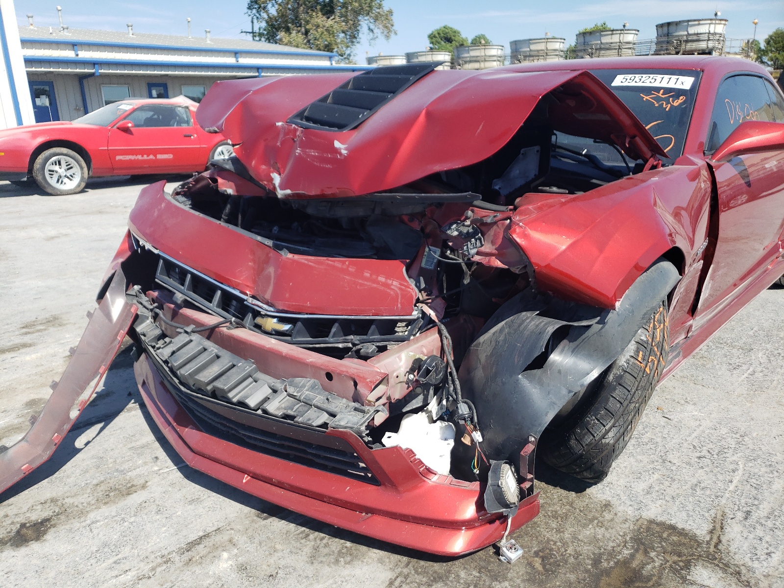 Photo 9 from auction – 2015 CHEVROLET CAMARO 2SS with VIN 2G1FK1EJ9F9223771