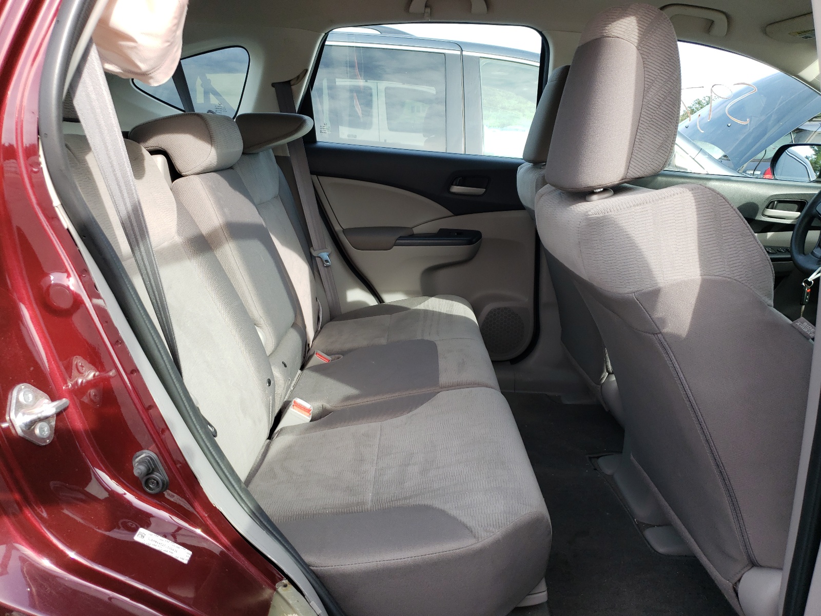 Photo 6 from auction – 2014 HONDA CR-V LX with VIN 5J6RM4H32EL095436