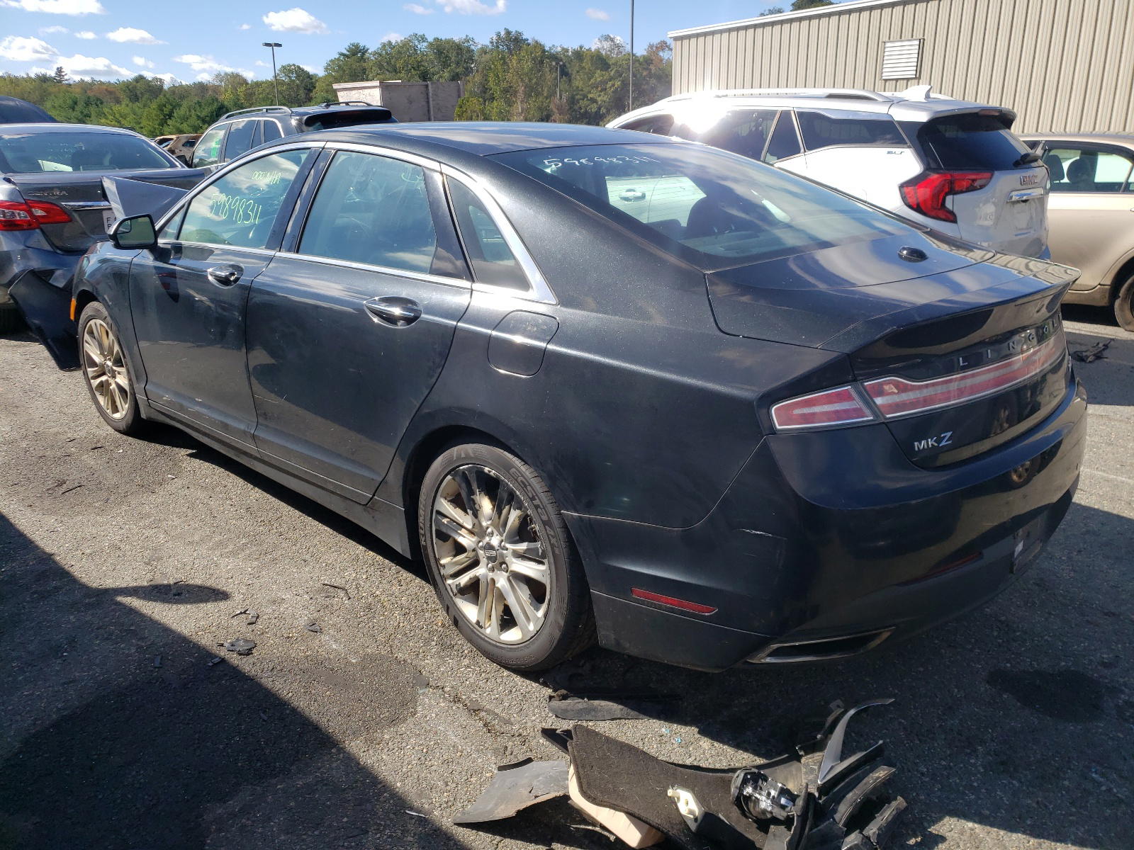 Photo 3 from auction – 2014 LINCOLN MKZ with VIN 3LN6L2J91ER819242