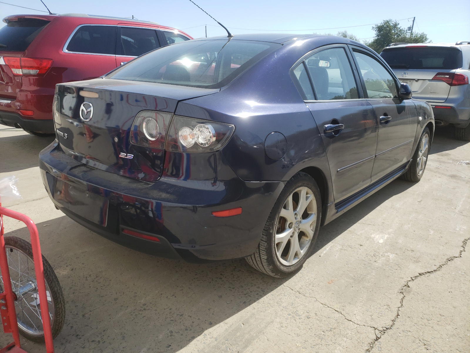 Photo 4 from auction – 2008 MAZDA 3 S with VIN JM1BK324281129822