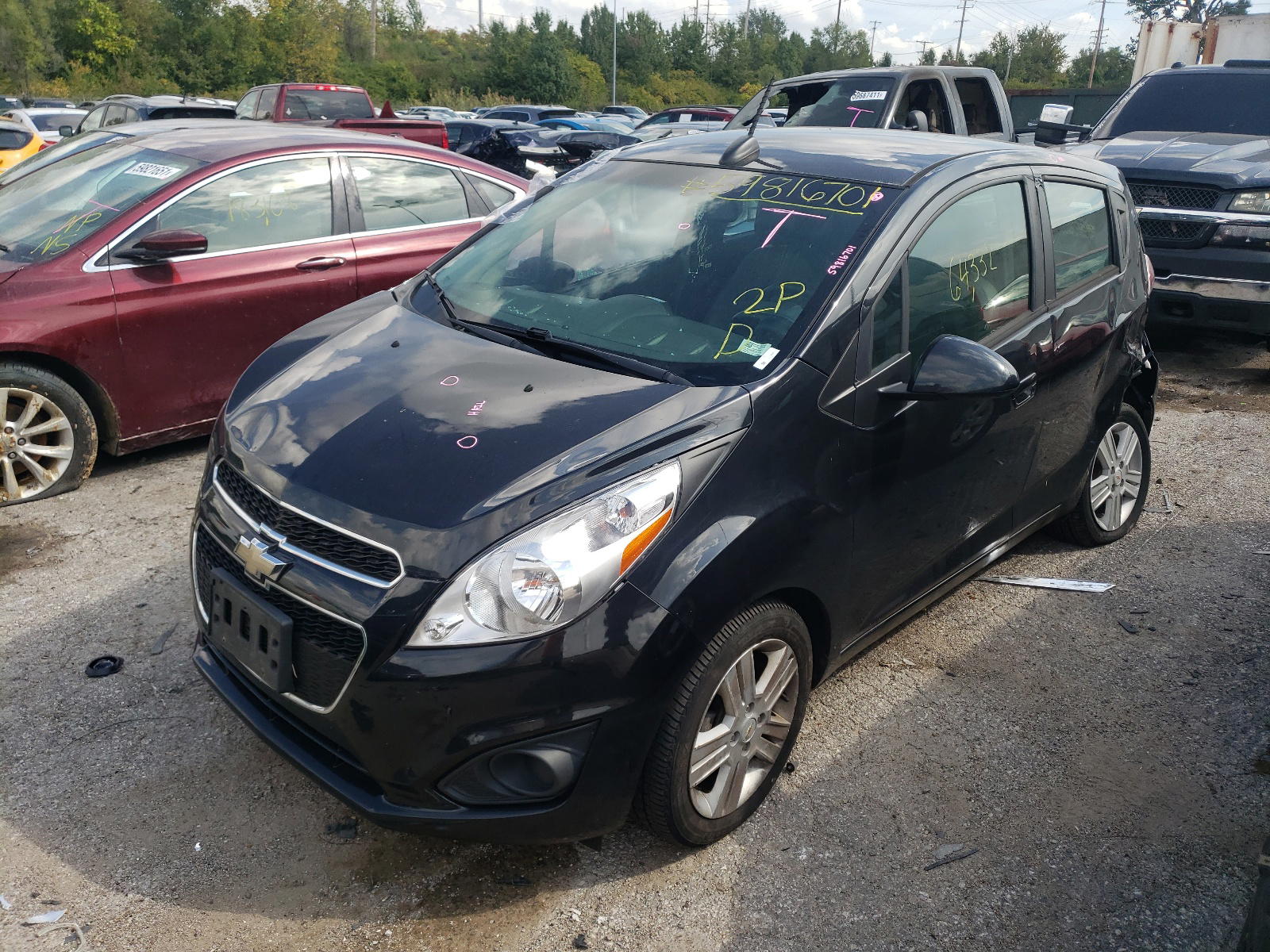 Photo 2 from auction – 2015 CHEVROLET SPARK with VIN KL8CB6S97FC811476