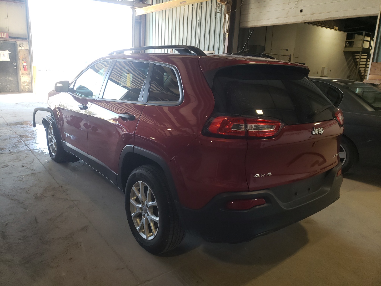 Photo 3 from auction – 2017 JEEP CHEROKEE S with VIN 1C4PJMAB0HW609522