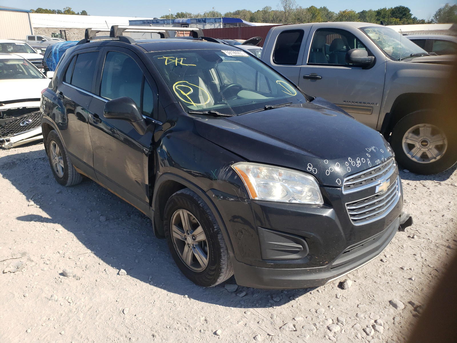 CHEVROLET TRAX 1LT 2015 with VIN 3GNCJLSB6FL174846 - Photo from auction