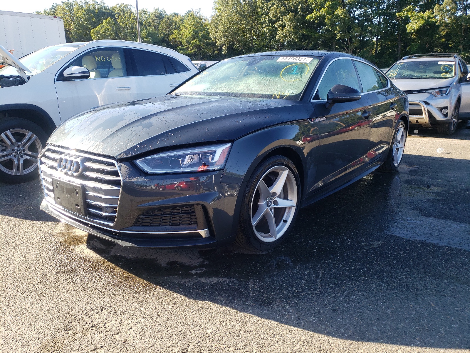 Photo 2 from auction – 2019 AUDI A5 PREMIUM with VIN WAUENCF51KA097490