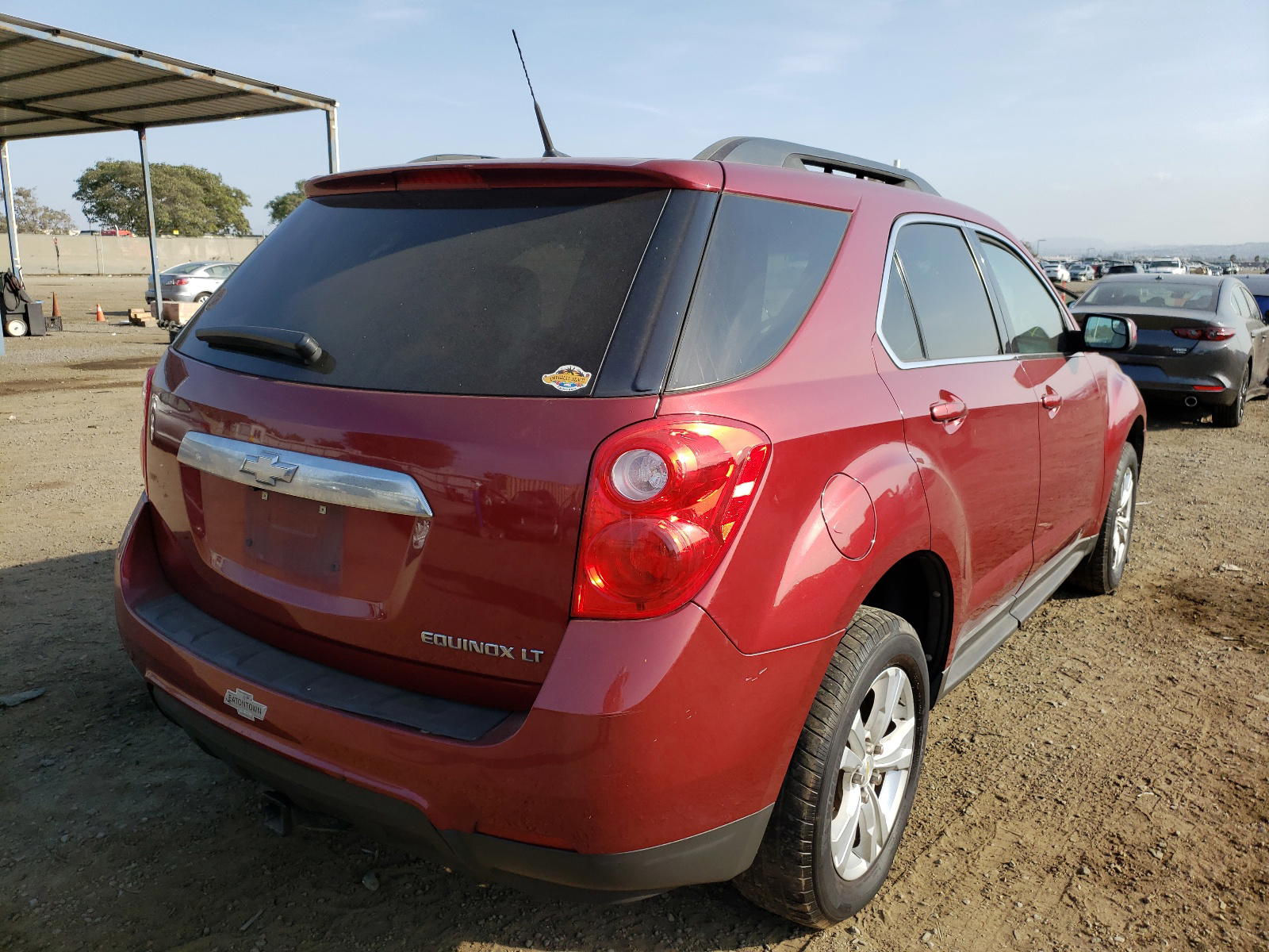 Photo 4 from auction – 2012 CHEVROLET EQUINOX LT with VIN 2GNALDEK9C6270960